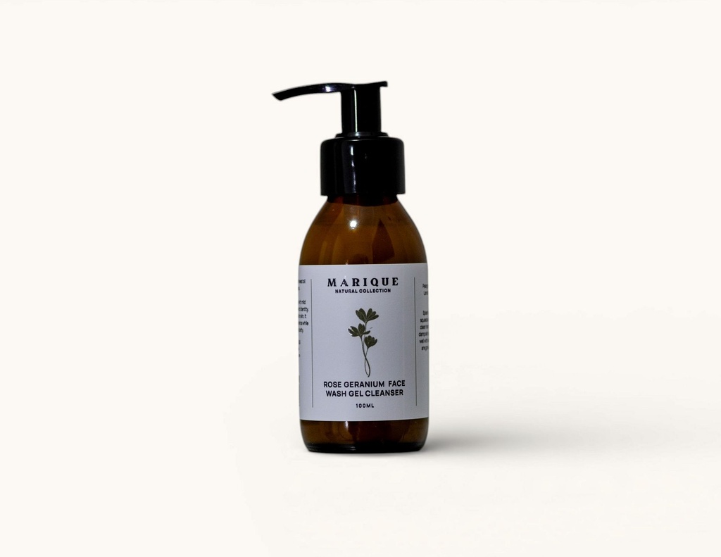 Rose Geranium Face Wash Gel Cleanser