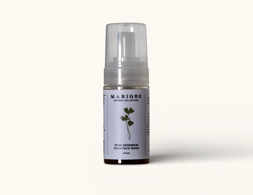 Rose Geranium Foam Face Wash
